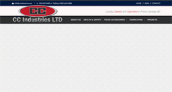Desktop Screenshot of ccindustries.net