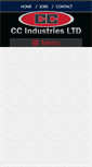 Mobile Screenshot of ccindustries.net